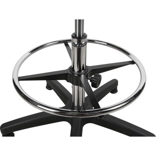 Heavy-Duty Ergonomic Stool, Stationary, Adjustable Height, 250 lbs. Capacity Pryde Industrial Inc.