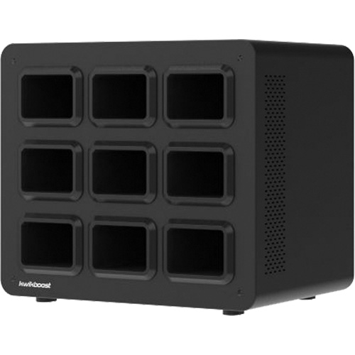 KwikBoost EdgePower&reg; 9-Bay Base Charging Station Pryde Industrial Inc.