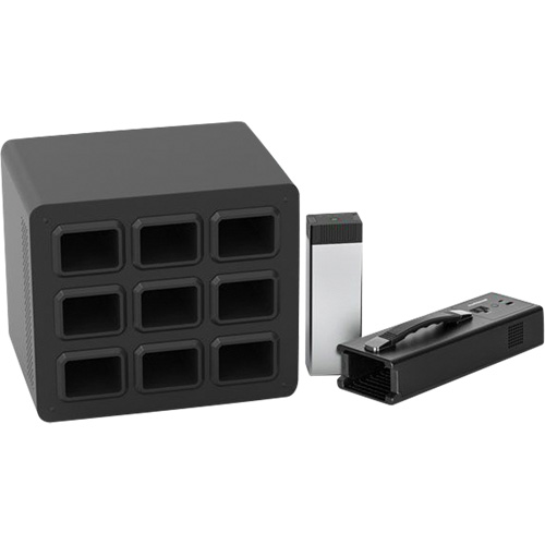 KwikBoost EdgePower&reg; 9-Bay Base Charging Station Pryde Industrial Inc.