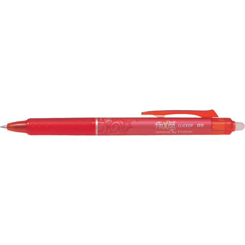 Stylo &agrave; cliquet Frixion Point, Rouge, 0,5 mm, R&eacute;tractable Pryde Industrial Inc.