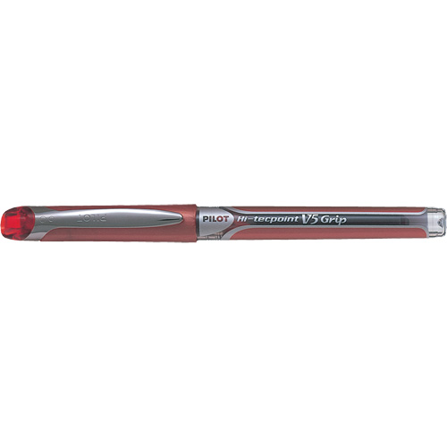 Hi-Tecpoint Grip Pen, Red, 0.5 mm Pryde Industrial Inc.