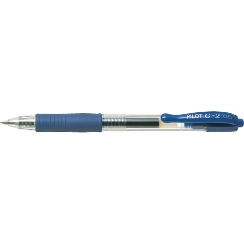 Stylo &agrave; encre gel G2, Bleu, 0,5 mm, R&eacute;tractable Pryde Industrial Inc.