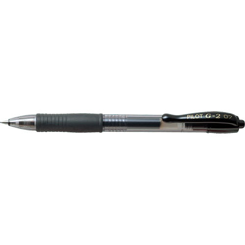 G2 Gel Pen, Black, 0.7 mm, Retractable Pryde Industrial Inc.