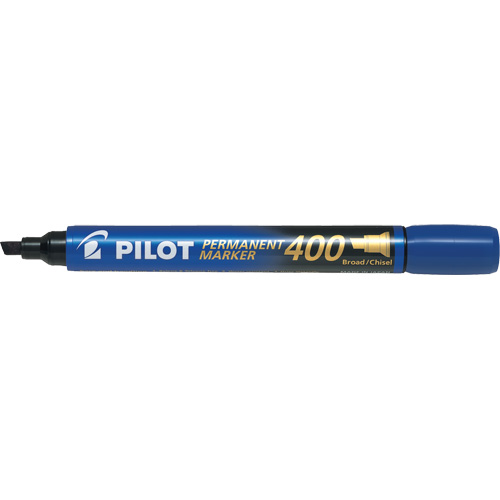 400 Permanent Marker, Blue, Chisel Tip Pryde Industrial Inc.