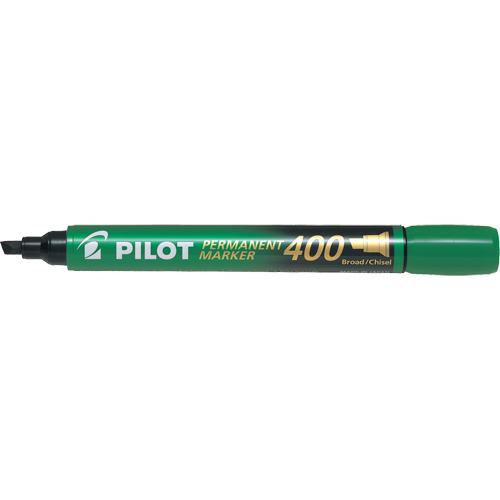 400 Permanent Marker, Green, Chisel Tip Pryde Industrial Inc.
