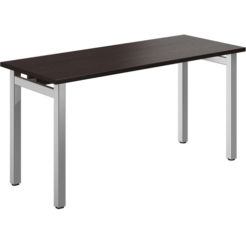 Table bureau Newland, 29-7/10" lo x 60" la x 29-3/5" h, Brun fonc&eacute; Pryde Industrial Inc.
