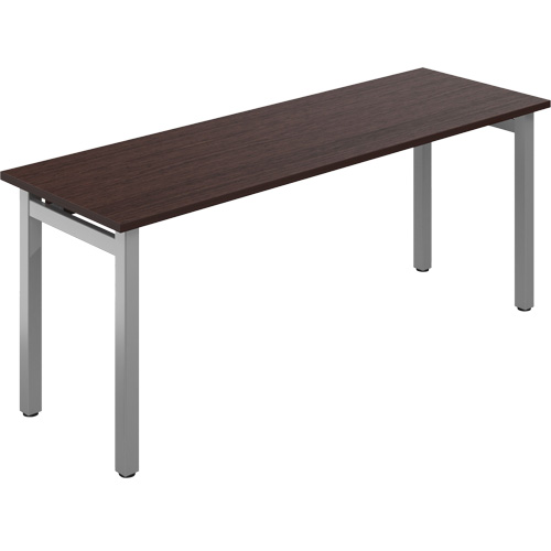 Table bureau Newland, 29-7/10" lo x 72" la x 29-3/5" h, Brun fonc&eacute; Pryde Industrial Inc.