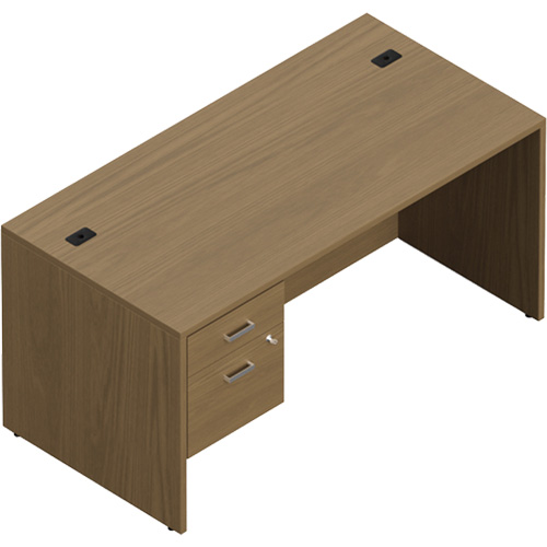 Newland Single Pedestal Desk Pryde Industrial Inc.