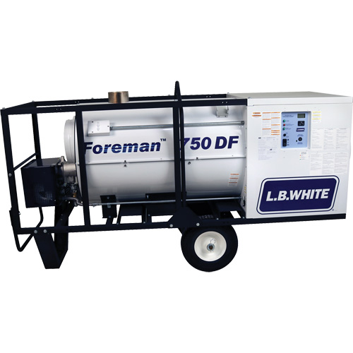 Foreman&reg; 750 Indirect-fired Portable Heater, Radiant Heat, Natural Gas, 750000 BTU/H Pryde Industrial Inc.