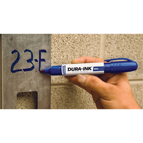 Dura-Ink&reg; Marker # 55, Blue, Chisel Tip Pryde Industrial Inc.