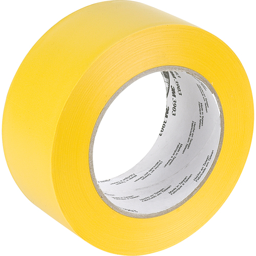 3903 Vinyl Duct Tape, 50 mm (2") W x 45.5 m (149.25') L, 6.3 mils, Yellow Pryde Industrial Inc.
