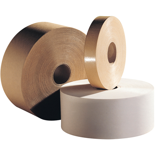 Gummed Tape - Standard Tapes, 75 mm (2-95/100") x 183 m (600'), Kraft Pryde Industrial Inc.