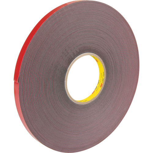 VHB Tape, 32.9 m (108') L x 12.7 mm (1/2") W, 40 mils, Acrylic Pryde Industrial Inc.