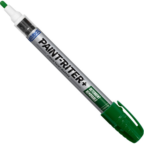 Marqueur &agrave; peinture nettoyable au d&eacute;tergent Paint-Riter+, Liquide, Vert Pryde Industrial Inc.