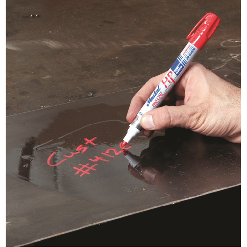 Paint-Riter&reg; + Oily Surface Marker, Liquid, Red Pryde Industrial Inc.