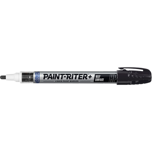Paint-Riter&reg; + Oily Surface Marker, Liquid, Black Pryde Industrial Inc.