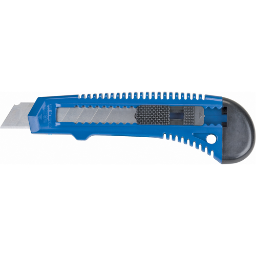 Standard-Duty Knife ATK700, 18 mm, Carbon Steel, Plastic Handle Pryde Industrial Inc.