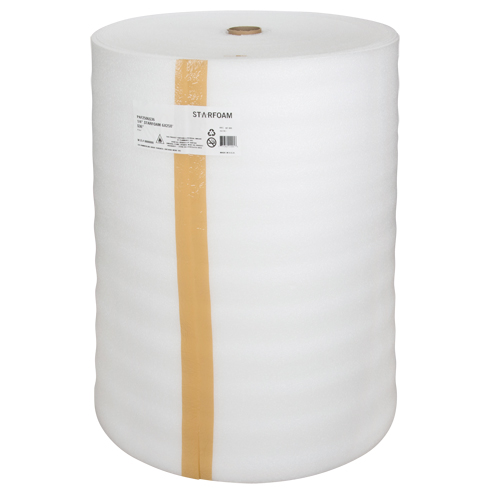 Air Foam Roll, Regular, 1/4" Thick, 36" W x 250' L Pryde Industrial Inc.