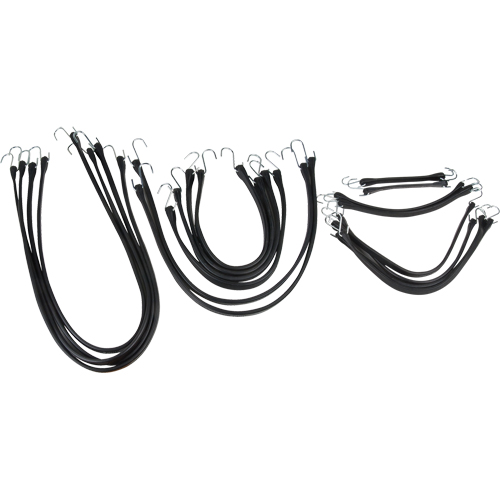 Rubber Tie Down Set, 9" Pryde Industrial Inc.