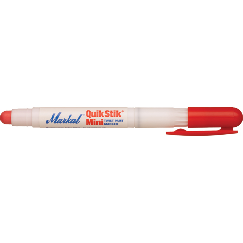 Quik Stik&reg; Mini Paint Marker, Solid Stick, Red Pryde Industrial Inc.