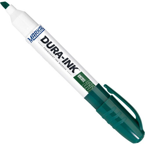 Dura-Ink&reg; 55 Marker, Green, Chisel Tip Pryde Industrial Inc.