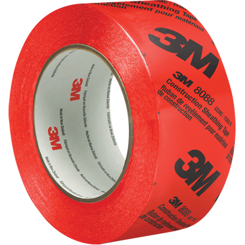 Ruban de rev&ecirc;tement pour la construction 8088, 60 mm (2-3/8") x 66 m (216'), Rouge Pryde Industrial Inc.
