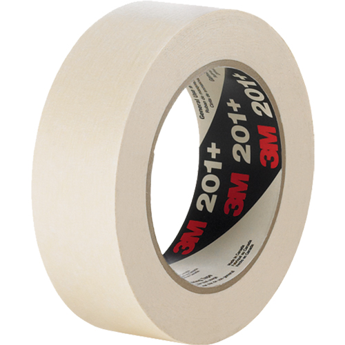 201+ General Use Masking Tape, 12 mm (1/2") x 55 m (180'), Tan Pryde Industrial Inc.
