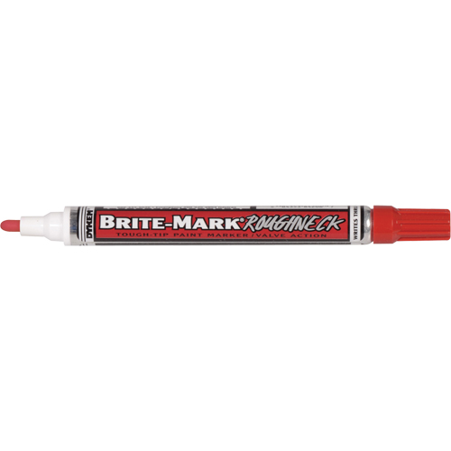 Brite-Mark&reg; RoughNeck Marker, Liquid, Red Pryde Industrial Inc.