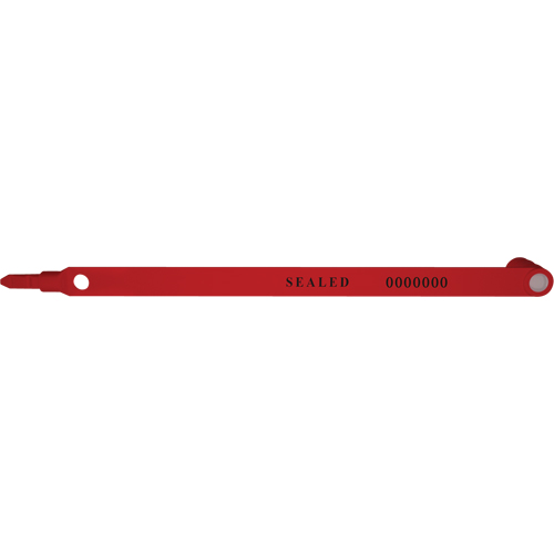 uniFreight Security Seals, 7-3/4", Plastic, Truck Seal Pryde Industrial Inc.