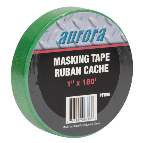 Ruban-cache pour peintres, 25 mm (1") x 55 m (180'), Vert Pryde Industrial Inc.