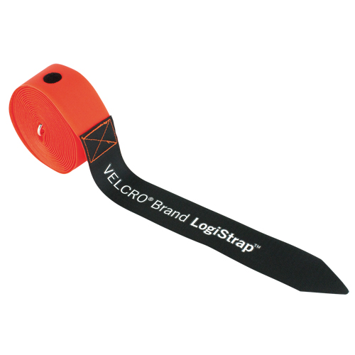 LogiStrap Logistic Straps, Hook and Loop, 2" W x 16.4' L, 225 lbs. (102 kg) WLL Pryde Industrial Inc.