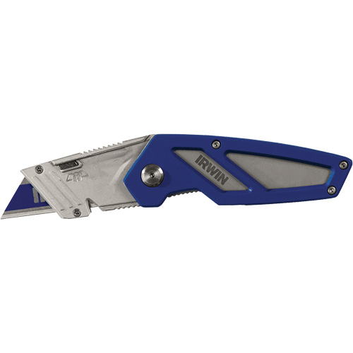 FK 100 Folding Utility Knife, 22 mm Blade, Metal Handle Pryde Industrial Inc.