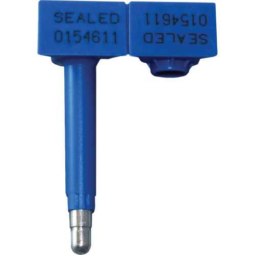 SnapTracker Security Seal, 3-3/8", Metal/Plastic, Bolt Seal Pryde Industrial Inc.