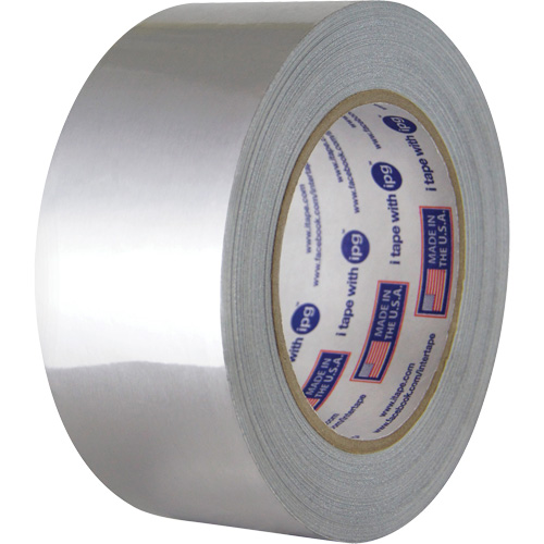 Ruban autocollant argent&eacute; en feuille d'aluminium, &eacute;paisseur 3 mils, 25,4 mm (1") x 54,86 m (180') Pryde Industrial Inc.