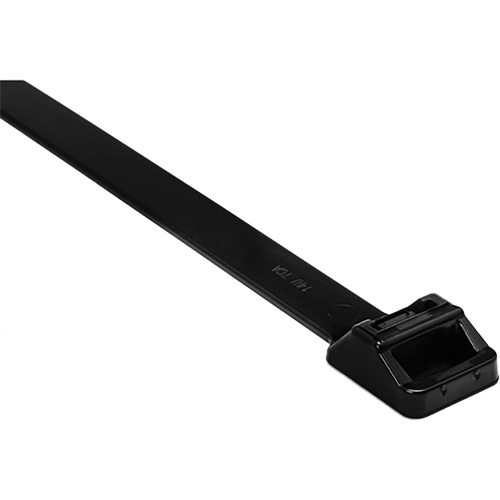 Collier de serrage gros calibre, Longueur 20", R&eacute;sistance &agrave; la traction 250 lb, Noir Pryde Industrial Inc.
