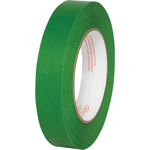 Premium Safe Tack Masking Tape, 24 mm (61/64") x 55 m (180.4'), Green Pryde Industrial Inc.