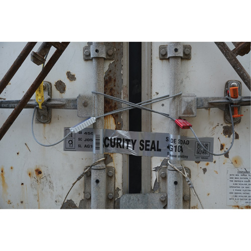 High Security Security Seal, 12", Metal, Cable Seal Pryde Industrial Inc.