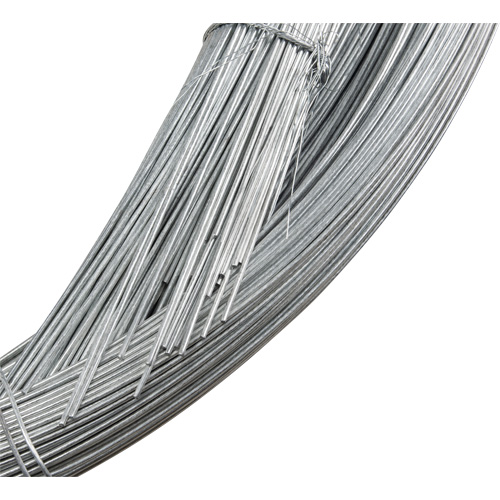 Baling Wire, Galvanized, 13-1/2' L, 13 ga. Pryde Industrial Inc.