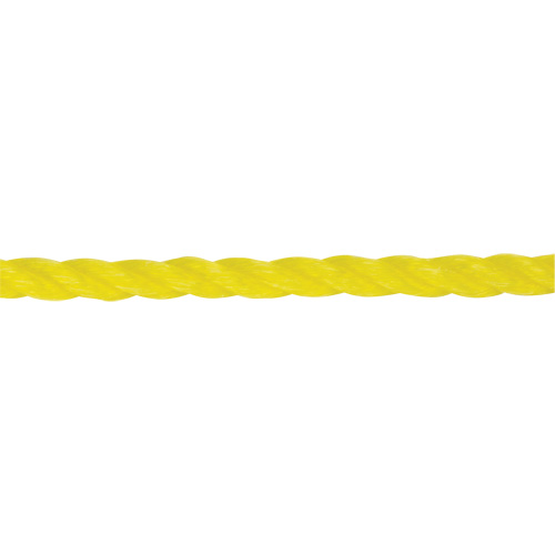 1/4" Braided Yellow Rope, Polypropylene, 1300' Pryde Industrial Inc.