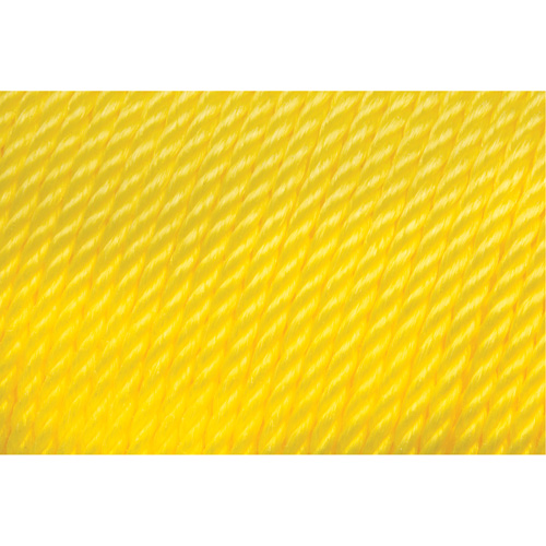 1/4" Braided Yellow Rope, Polypropylene, 1300' Pryde Industrial Inc.