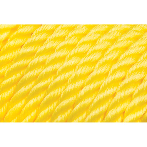 Corde jaune tress&eacute;e 5/8", Polypropyl&egrave;ne, 200' Pryde Industrial Inc.