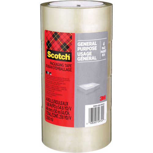 Scotch&reg; Shipping Packaging Tape 175G, 48 mm (2") x 50 m (164') Pryde Industrial Inc.