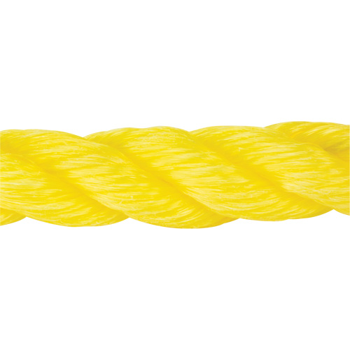 Braided Yellow Rope, Polypropylene, 300' Pryde Industrial Inc.