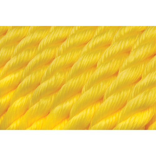 Braided Yellow Rope, Polypropylene, 300' Pryde Industrial Inc.