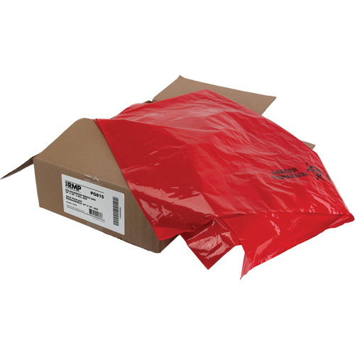 Sacs &agrave; d&eacute;chets, Biorisque, 38" lo x 30" la, 2 mils Pryde Industrial Inc.