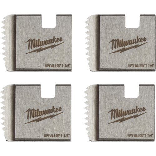 Matrices de tuyauterie portables NPT, Pour tuyau de 1-1/4", Alliage Pryde Industrial Inc.