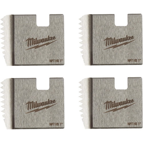 Matrices de tuyauterie portables NPT, Pour tuyau de 1", Alliage/Acier rapide Pryde Industrial Inc.