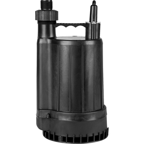 Pompe utilitaire en thermoplastique, 115 V, 2200 gal/h, 1/4 CV Pryde Industrial Inc.