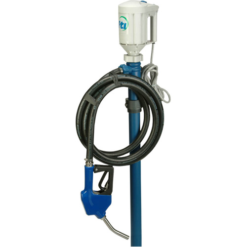 PFM-40 Drum Pump Kit with M3V Motor & DEF Accessories, Polypropylene/PVDF/Stainless Steel Pryde Industrial Inc.