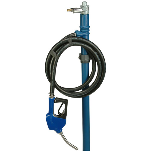 Trousse de pompe pour baril PFM-40 avec moteur pneumatique M6 avec accessoires pour fluide d&eacute;chappement diesel (DEF) Pryde Industrial Inc.